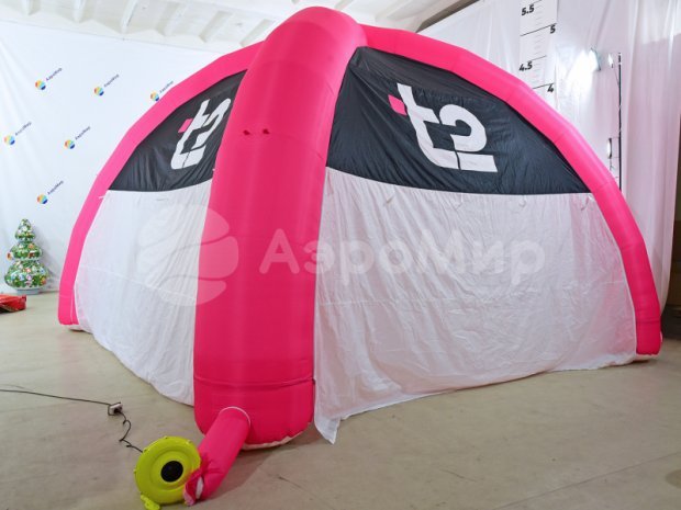 Надувная палатка Лайт — с нанесением печати Надувная палатка Лайт — с нанесением печати