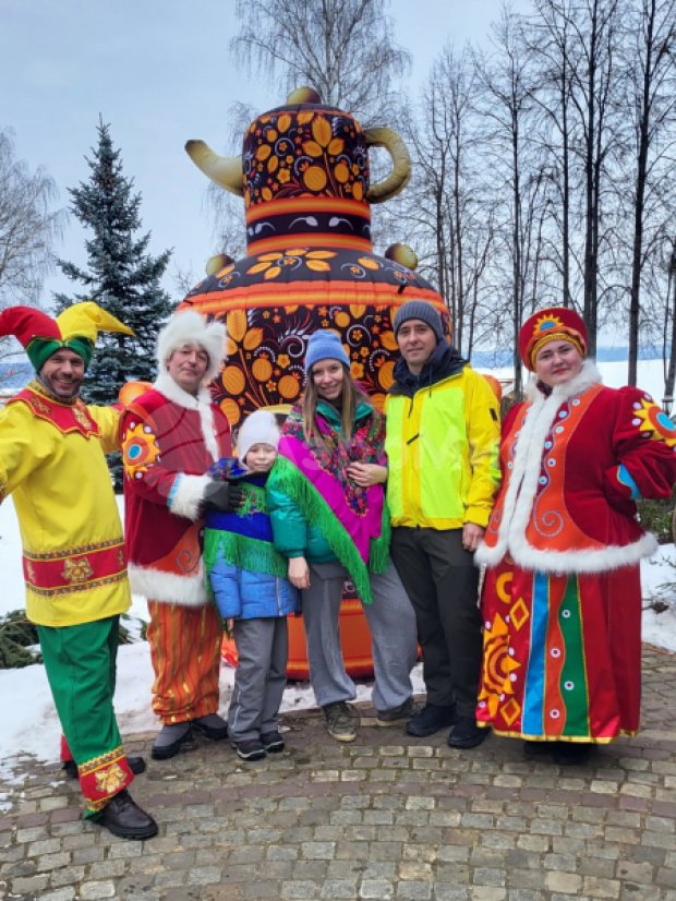 Самовар с чайником  Самовар с чайником