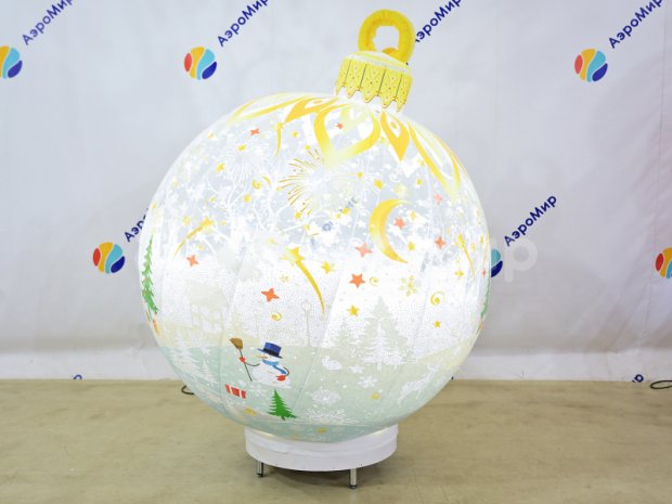 Ёлочная игрушка с эффектом снега Ёлочная игрушка с эффектом снега