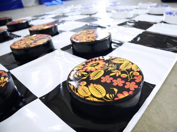 Гигантские шашки Гигантские шашки