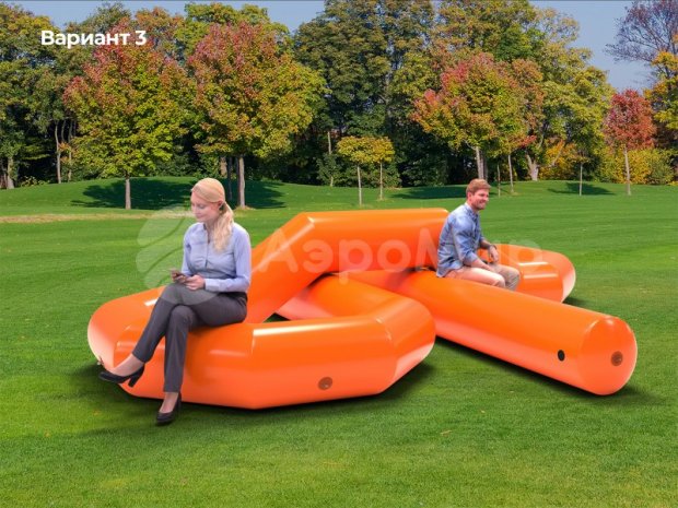 Надувная скамейка Узел Надувная скамейка Узел