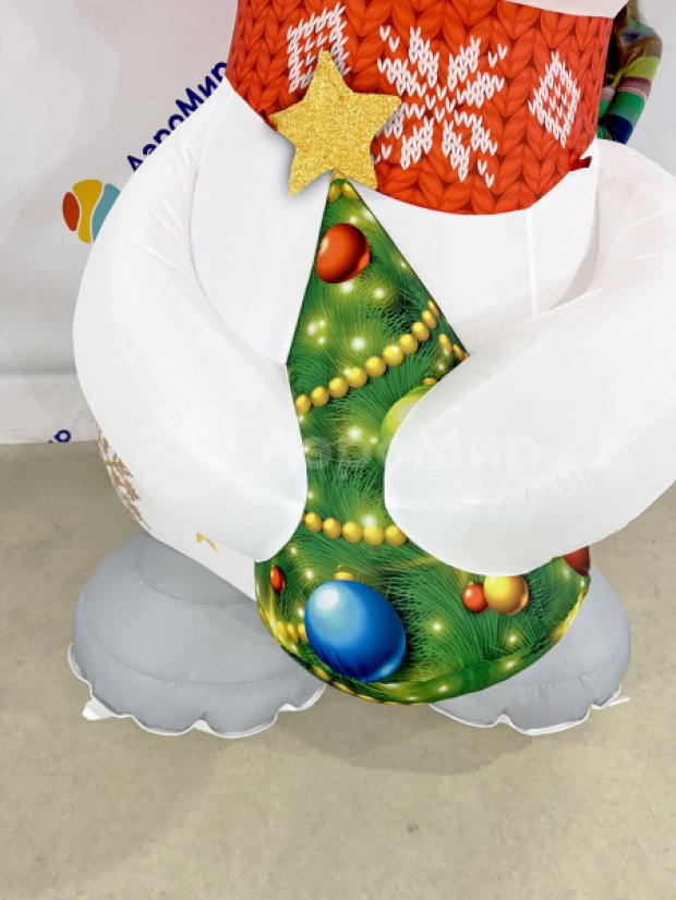 Снеговик с ёлкой Снеговик с ёлкой