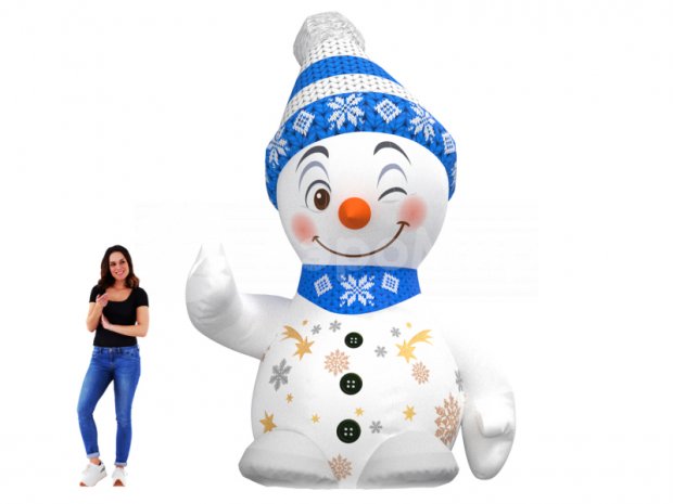 Снеговик Ха-Ха Снеговик Ха-Ха