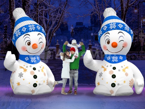 Снеговик Ха-Ха Снеговик Ха-Ха