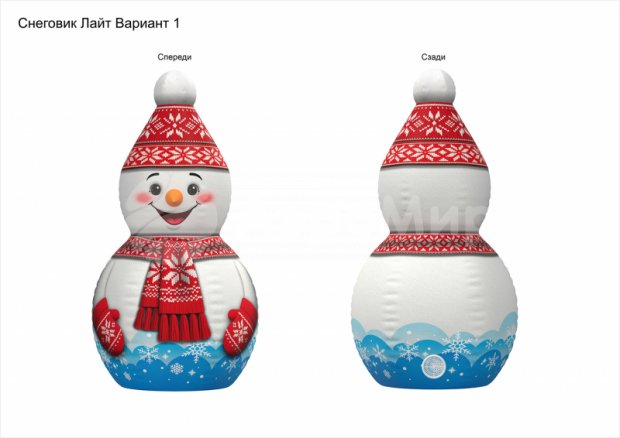 Снеговик надувной Лайт Снеговик надувной Лайт