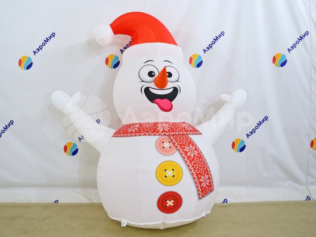 Снеговик в шапке Снеговик в шапке