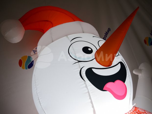 Снеговик в шапке Снеговик в шапке