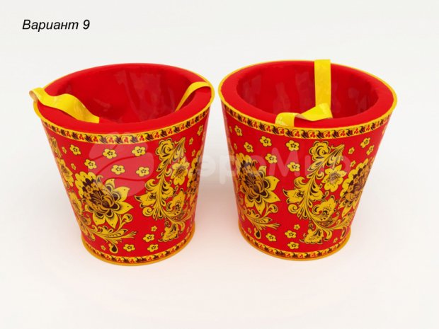 Забег в ведрах Забег в ведрах