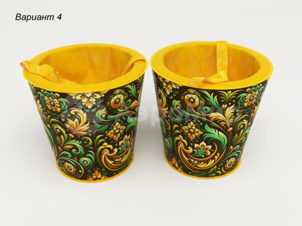 Забег в ведрах Забег в ведрах