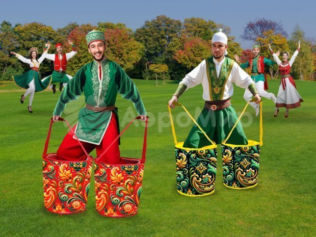 Забег в ведрах Забег в ведрах