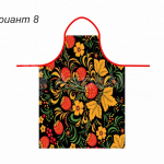 хохлома, черный (№8)