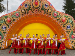 Сцена на Масленицу