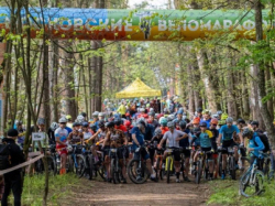 Надувные арки для велогонок