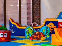 Мягкие модули для частной детской комнаты