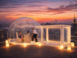 Прозрачная палатка-пузырь Баббл