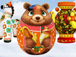 Медведь на Масленицу