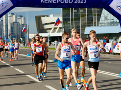 Надувная арка для соревнований по бегу