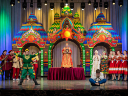 Надувные декорации для сцены