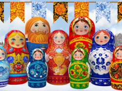 Флажки на Масленицу