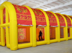 Надувные палатки на заказ