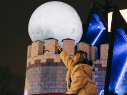 Надувные подвесные мячи