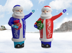 Новогодний аэромен