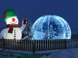 Откуда взялся снеговик?