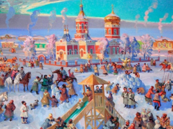 Как развлекались на Масленицу?