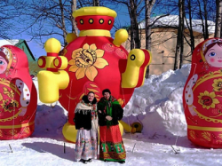 Масленица в деревне