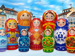 Матрёшка на Масленицу