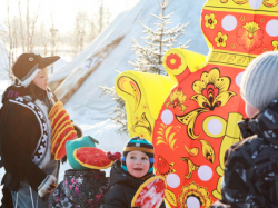 Самовар на Масленицу