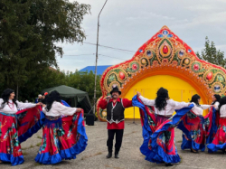 Сцена на День села, деревни, поселка