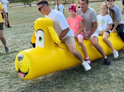 Надувная торпеда Собака, Витебск.
