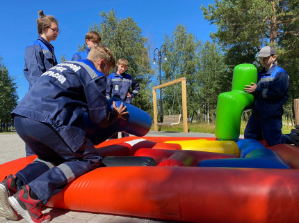 Игра командная Надувной тетрис, г. Ноябрьск