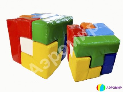 Мягкий Кубик Рубика большого размера
