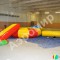 Водный аттракцион 4 в 1 блоб-катапульта, надувная платформа, бревно и горка