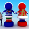 Надувные фигуры в национальных костюмах