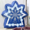 Надувной дартс  Снежинка