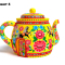 Надувной чайник-дом — для праздников, выставок и торговли