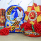 Надувная Звезда — декоративная фигура на опоре