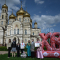 Пасхальное приветствие — надувные буквы ХВ