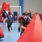 Надувная тактическая фигура Конверт маленький (Dorito small) для игры в пейнтбол, нёрф, лазертаг и арчеритаг