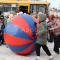 Большой надувной мяч - для спортивных игр и праздников