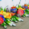 Гирлянда новогодняя — надувная декоративная