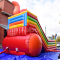 Надувной батут-горка Белка — площадью 40 м²