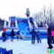 Надувная горка для тюбинга