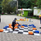 Мягкий игровой набор для игры в шашки