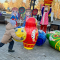 Большие надувные кегли в форме матрёшки