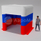 Квадратная надувная палатка