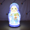 Матрешка новогодняя снегурочка с подсветкой